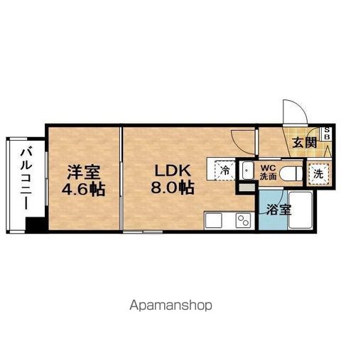 SKFUKUSHIMAGARDENSUITEの間取り写真