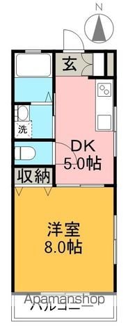 カーサブライトの間取り写真