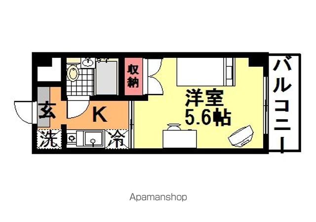 Kビルの間取り写真