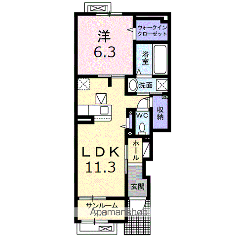 間取り：202023888508