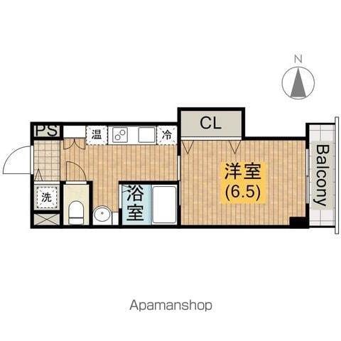 アパルト谷町の間取り写真