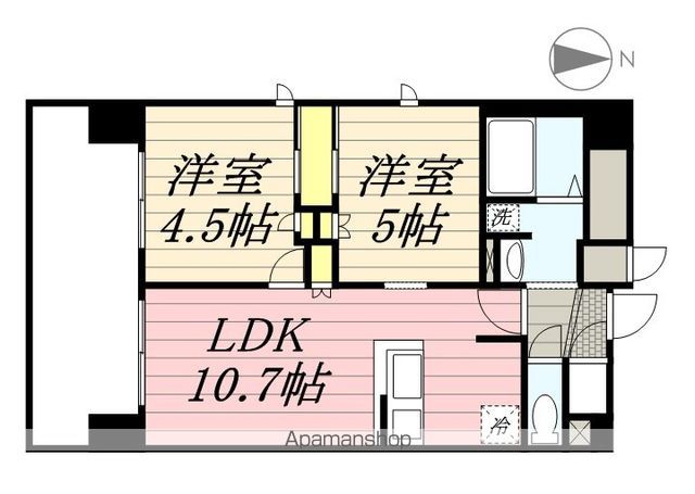 S−RESIDENCE錦糸町パークサイドの間取り写真