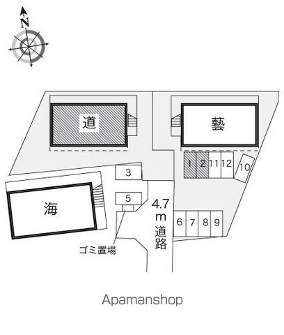 レオパレス道 201 ｜ 神奈川県茅ヶ崎市中島字丸島866-1（賃貸アパート1K・2階・19.87㎡） その29