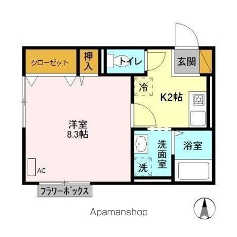クレール IIの間取り写真