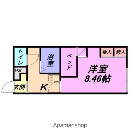 レオパレスサンガの間取り写真