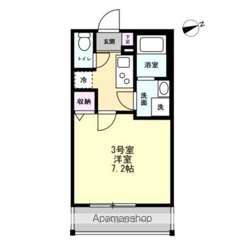ベイルーム宿河原の間取り写真