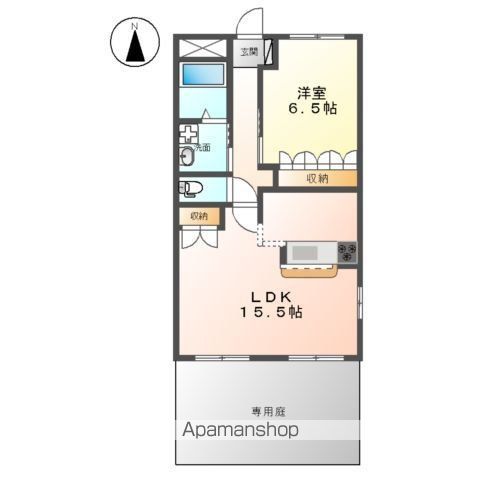 グリーンハイムの間取り写真