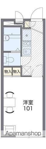 レオパレスVIALACTEAの間取り写真
