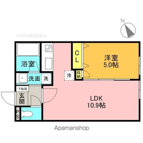 RILASSANTE 東札幌の間取り写真