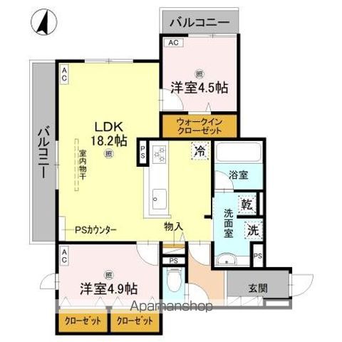 DーRESIDENCE古曽部町の間取り写真
