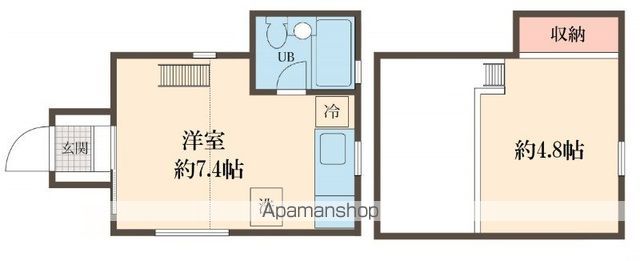 パークフラットの間取り