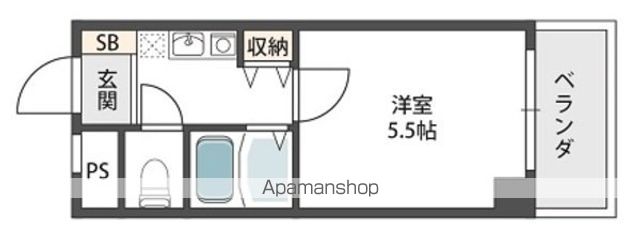 中市マンションの間取り写真