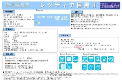 レジディア目黒Ⅱ[1R/31.54m2]のその他内装1
