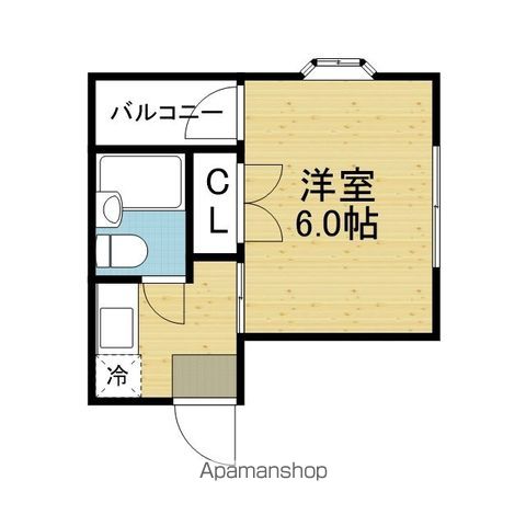 リバティー中央の間取り写真