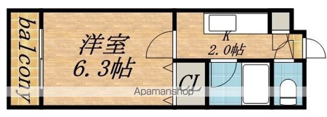 北26条マンションの間取り写真