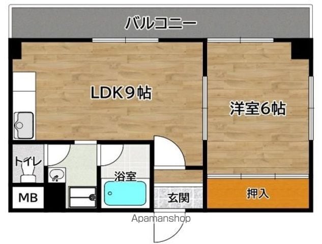 セントポーリアの間取り写真
