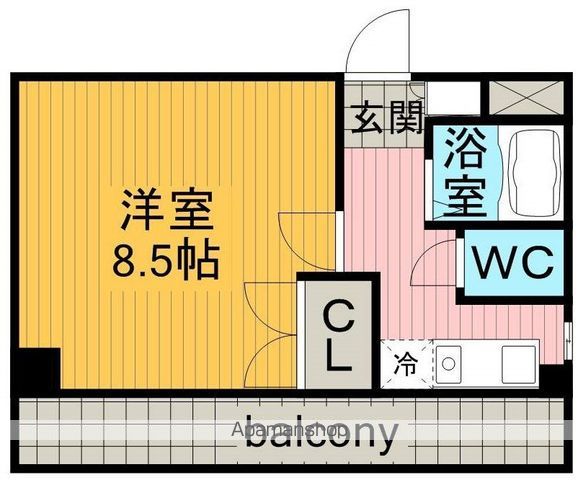 ロアール明日香の間取り写真
