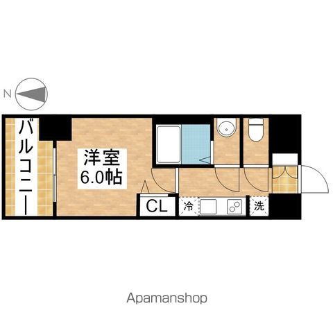 プレサンス桜山駅前アフォードの間取り写真