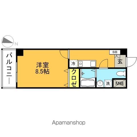 ビューサイト大濠南の間取り写真