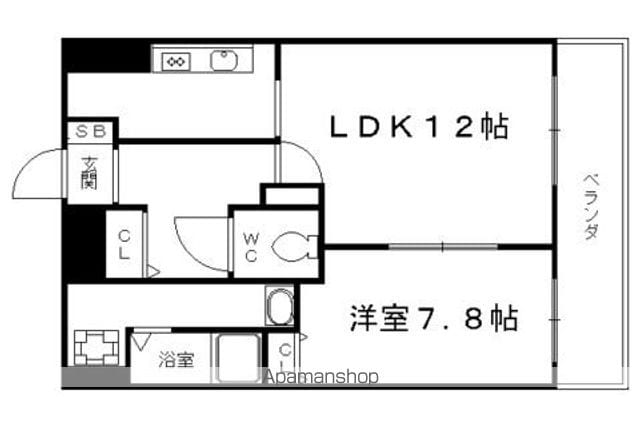 KDXレジデンス西大路の間取り写真
