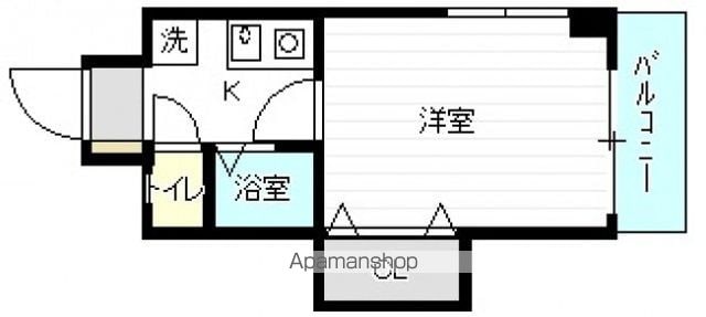 コーポ倉本の間取り写真