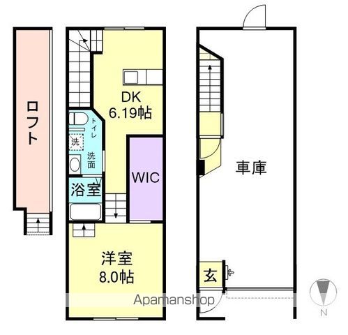 ＲＥＧＡ松江の間取り