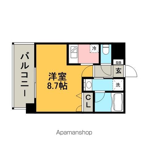 エンクレストNEO博多駅南の間取り写真