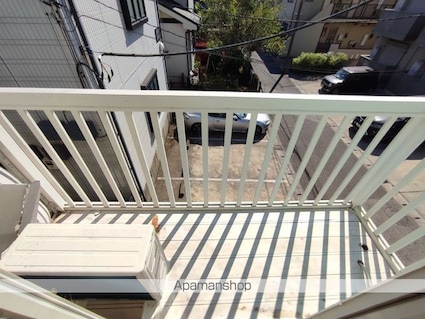 ジュネパレス新検見川第０１[1K/14.21m2]のバルコニー