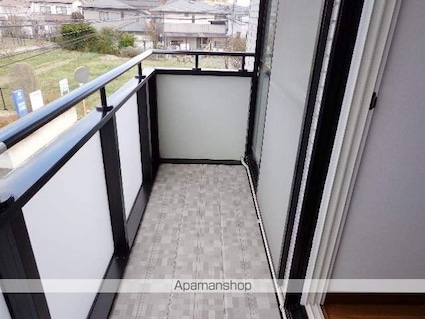 長野県松本市筑摩３丁目[2LDK/52.8m2]のバルコニー