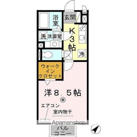 ビヤン リズムの間取り写真