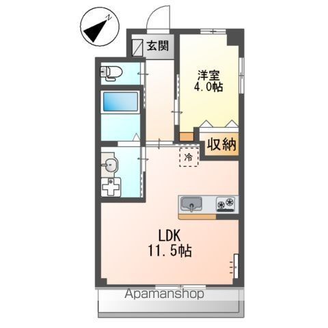 ソラナ宮本の間取り