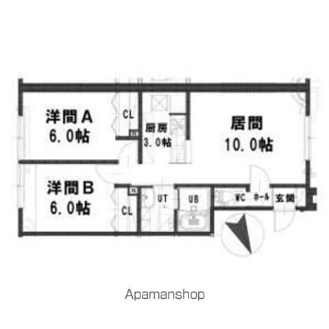 ルミエール メゾンAの間取り写真