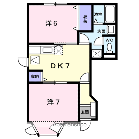 キャラバンサライ壱番館の間取り写真