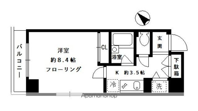 クレール目黒の間取り写真
