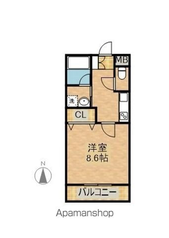 エアフォルク恒久の間取り写真