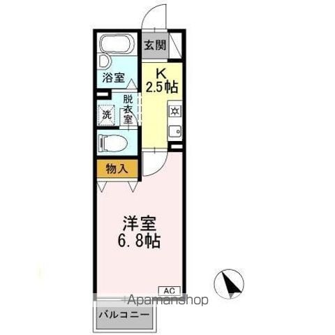 VIEW COURTIIの間取り写真