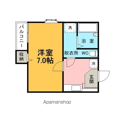 ピュア吉塚八番館の間取り