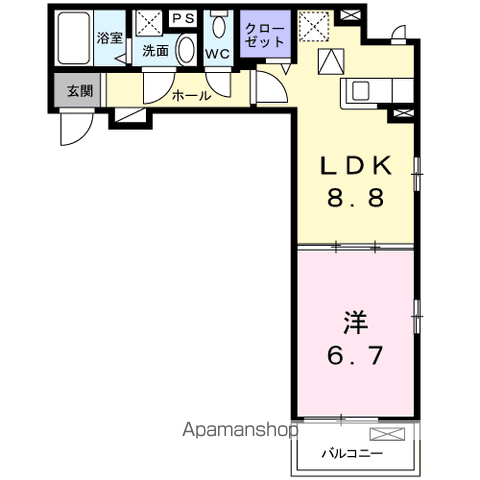 ADDRESS 211の間取り写真