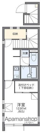 レオネクストミナミ[1K/28.02m2]の間取図