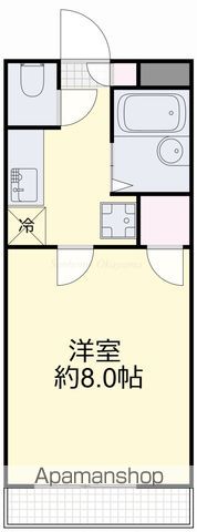 クレセール下伊福の間取り写真