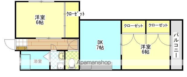 ボストンコーポの間取り写真