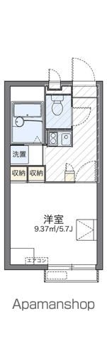 レオパレス岩井の間取り写真