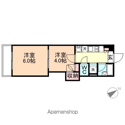 レジデンスカープ富山の間取り写真