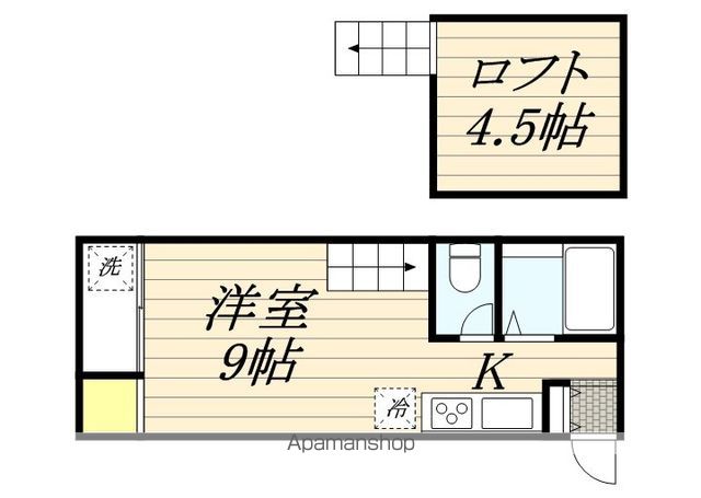 オアシス美野島の間取り