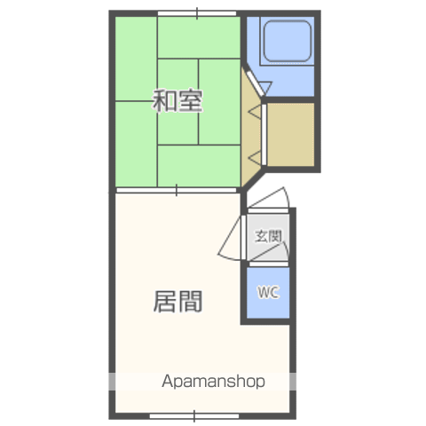 宅建ビルの間取り写真