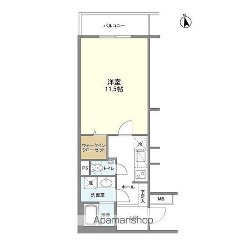 西麻布SBMマンションの間取り写真