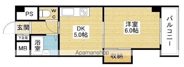 第2東三国グランドハイツ北の間取り写真