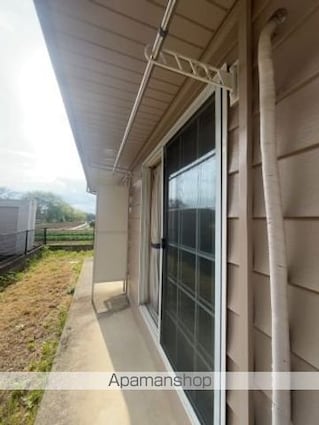 サンシャインⅠ[1R/25.85m2]のバルコニー