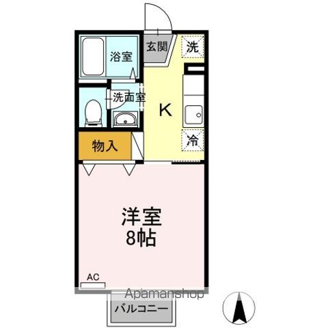 ファミーユSの間取り写真