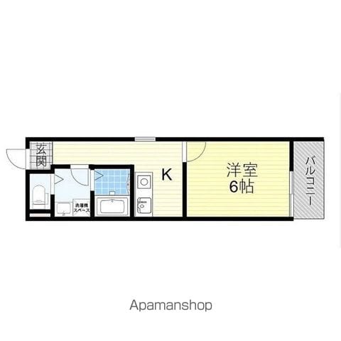 MACHI TERRACE高殿の間取り写真